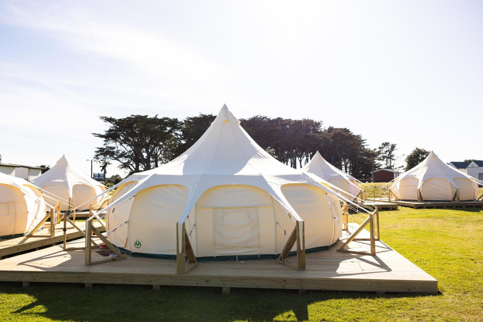 Foxton Beach Holiday Park Extérieur photo
